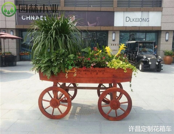 鄭州定製花箱車